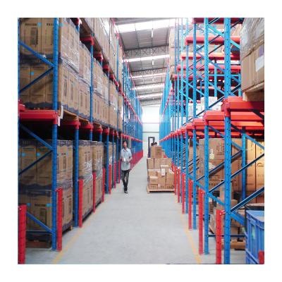 China Heavy Duty Corrosion Protection Wholesale Drive In Shelves Adjustable Industrial Pallet Racks Steel Warehouse Storage for sale