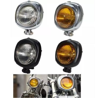 China 4.5 Inch Sealed Beam Retro Vintage Aluminum Motorcycle Headlight for sale