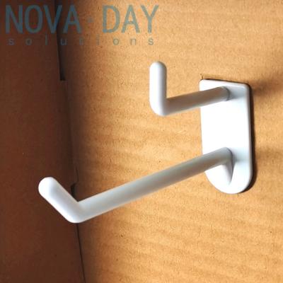 China ABS Plastic Hangzhou Novaday Display Corrugated Hook with T-bar, DH003 for sale