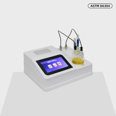 China 0.01ugH2O Petroleum Test Equipment 60w Karl Fischer Titrator ASTM D6304 Standard for sale