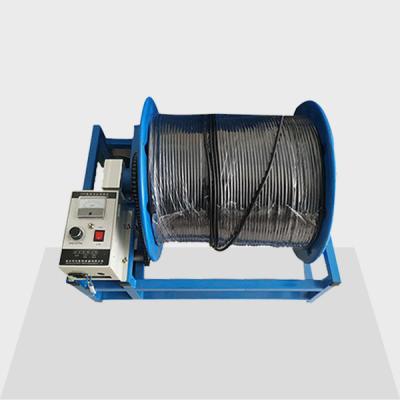 China Guincho elétrico azul de 220 volts, câmera da inspeção do poço de água de 100m -2000m à venda