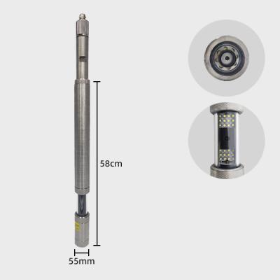 Chine double caméra étroite d'inspection de canalisation de l'espace de la caméra 750TVL d'inspection de forage de 55mm/ à vendre