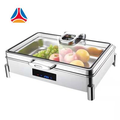 China Commercial kitchen stainless steel chafing dish buffet for food waming and heating food with high quality and low price for sale