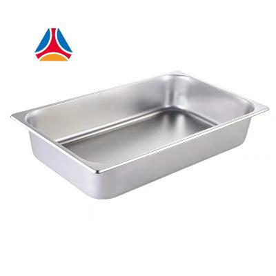 China Restaurant Serving Chafing Dish Stainless Steel Food Container GN Casserole For Banquet for sale