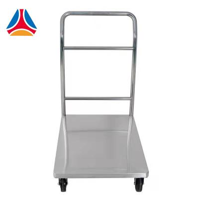 China Wholesale restaurant canteen stainless steel cart cart with wheels /trolley shopping cart with wheels esthetician made in china heavy duty cart for sale