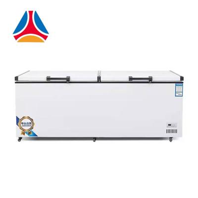 China Large Capacity Commercial Deli Freezer Storage And Refrigeration Capacity Double / Super Double Doors for sale