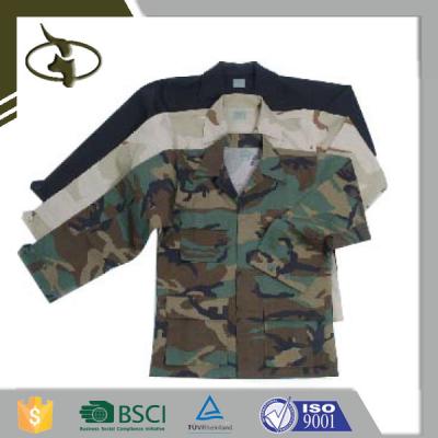 China High Quality Military Army Camouflage Clothing Outdoor Hunting Police Rip-Stop Camouflage Uniform for sale