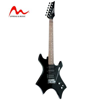 China Special Hardwood Design Customized Electric Guitar Widespread Music Electric Guitar for sale