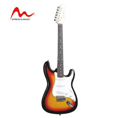 China Manufacturer Wholesale Supply Hardwood Electric Guitar Cheap Electric Guitar EG. - A38 for sale