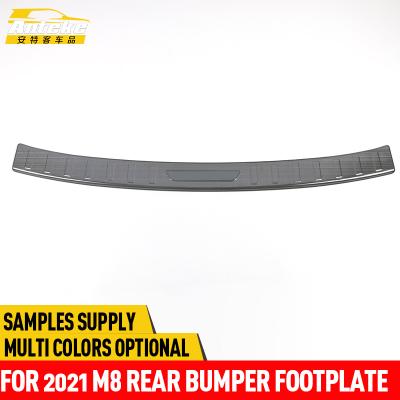 China Anteke Stainless Steel For 2021 M8 Stainless Steel Outside Rear Bumper M8 Platform for sale