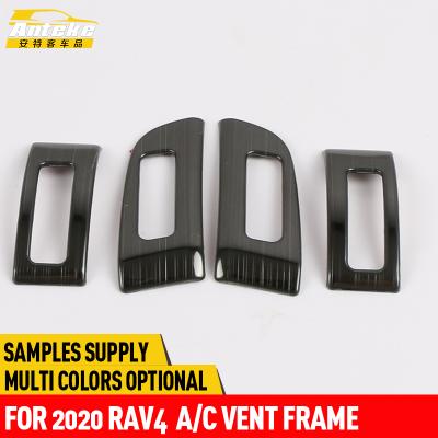 China Anteke Stainless Steel A/C Duct Frame For 2020 RAV4 Car Accessories for sale