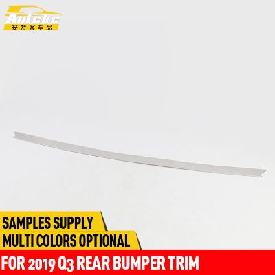 China Anteke Stainless Steel Rear Bumper Trim For 2019 Q3 Car Accessories for sale