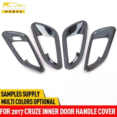 China Anteke Stainless Steel For Cruze Stainless Steel Door Handle Cover 2017 Interior Door Armrest Panel Pull Trim Trim Decoration for sale