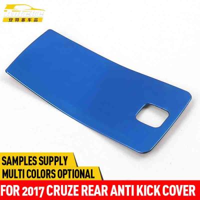 China Anteke Stainless Steel For 2017 Cruze Stainless Steel Anti Kick Cover Car Styling Cruze Anti Kick Cover Rear Rear Armrest Storage Box for sale