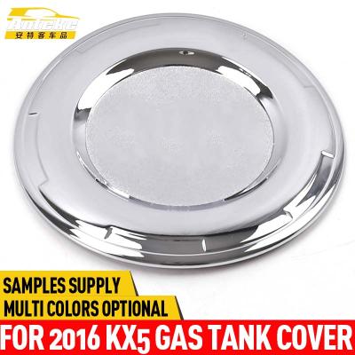 China ABS Anteke For 2016 ABS KX5 Chrome Gas Tank Cover KX5 Fuel Oil Tank Cover Frame Trim Car Exterior Decoration Stickers for sale