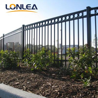 China factory directly easily assembled stainless steel fence/steel gates fence/galvanized steel fence with cheap price for sale