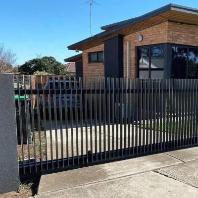 China Wholesale Easily Assembled Galvanized Barrier Cheap Wrought Iron Steel Fence Panels For Sale Price for sale