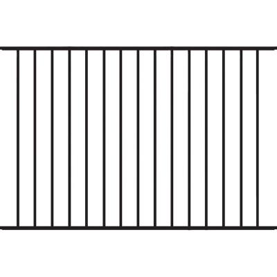 China ECO FRIENDLY Cheap Pool Fencing For Yards Faux Wrought Iron Fence Panels Residential Aluminum Fence for sale