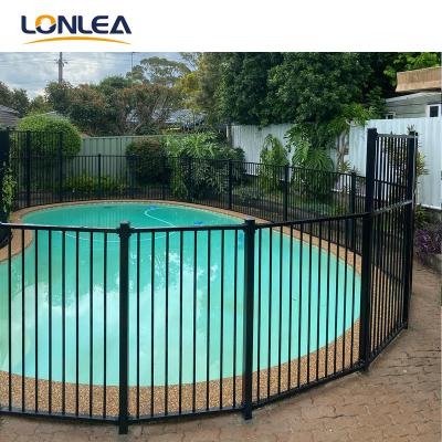 China Factory Direct Easily Assembled Cheap Aluminum Fence Panels Garden Pool Fencing Metal for sale