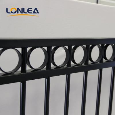 China China ECO FRIENDLY Hot Sale Garden Fencing Aluminum Fence Panels Black for sale