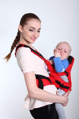 China Ergonomics And Head Support Soft Newborn Infant Carrier With Supportive Waistband zu verkaufen