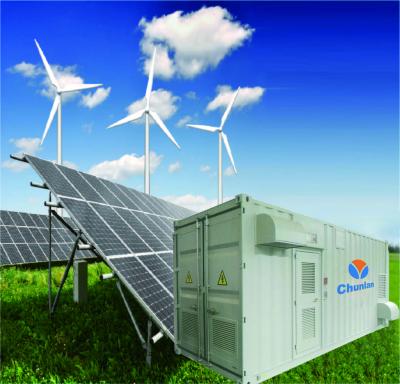 China Outdoor Electric Power Systems 1MWh ESS Container 4000 Life Cycle Energy Storage System For Off-grid, Hybrid Use for sale