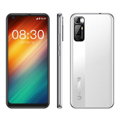 China Dual SIM Card GIONEE P61 6.8 Inch Big Screen Octa Core 4GB RAM 128GB Android 11 Smart Mobile Phone With Fingerprint for sale