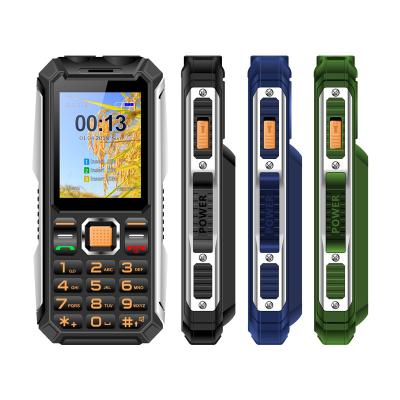 China Power Bank Function POWER S09 2.4 Inch Big Screen Battery Rugged Phone 3 SIM Power Bank Phone for sale