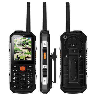 China Dual SIM Card New Product Rugged 2.4 Inch Quad Band GSM Mobile Phone With Walkie Talkie for sale