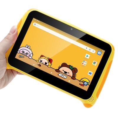 China Boxchip Q707 Cartoon Dog Soft Look 7.0 Inch Touch Screen Quad Core Android 11 OEM Tablet For Kids Educational Use for sale