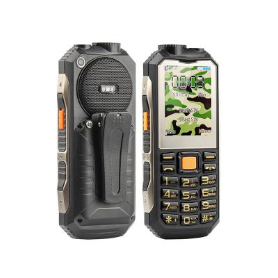 China Dual SIM Card UNIWA W009 2.4 Inch Big Battery Highlight Torch Wireless FM Radio Mobile Phone With UHF Walkie-Talkie With SOS And Speakerphone for sale