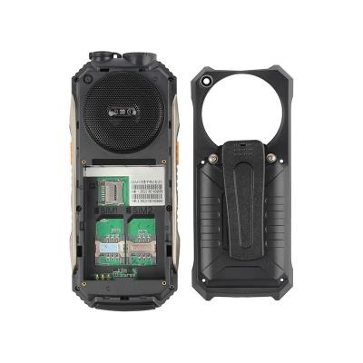 China Dual SIM Card UNIWA W009 2400mAh Large Battery Hight Peak Battery UHF Walkie Talkie Long Standby Mobile Phone With SOS Function And Speaker for sale