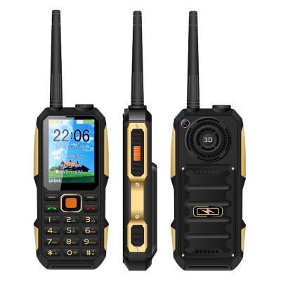 China Dual SIM Card 007W 2.4 Inch TFT Screen Dual SIM Card UHF GSM Mobile Phone With Walkie Talkie for sale