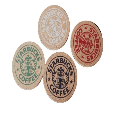 China Viable Customizable Customizable Cork Place Mat Manufacturer Wholesale Non-Toxic Cork Coaster Mat Coaster for sale