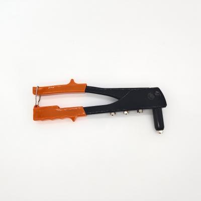 China Irregular Orange A3 Steel Manual Woodworking Gun Staple Gun Staple Nailer Gecko Hollow Nail Irregular Applicable for sale