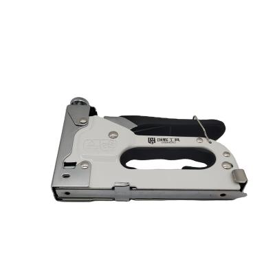 China Wholesale A3 Steel Customized Good Quality 4-14mm Manual Staple Nail Gun Wood Nailer Staple Gun for sale