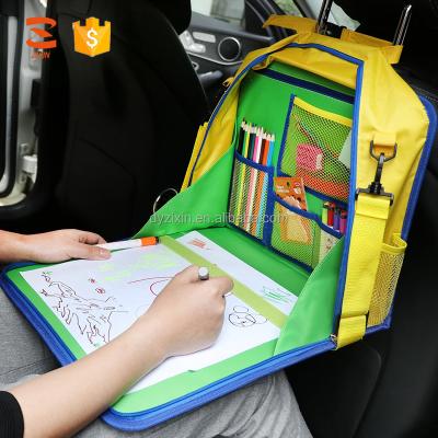 China Hot Selling Waterproof Durable Car Organizer Backseat Children Car Tray for sale