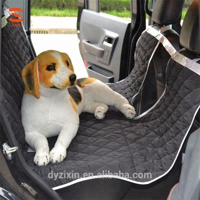 China Viable Lighter TPU Material Pongee Quilted Hammock Pet Car Seat Covers with Mesh Visible Window for Dogs for sale