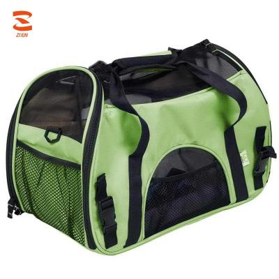 China Colorful Breathable Carry Bag Fashion Design Pet Dog Shoulder Carrier Bag for sale