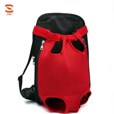 China Small Cute Viable Chest Front Dog Backpack Bag Sandwich Backpack Dog For Kids for sale