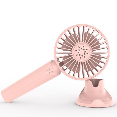 China Rechargeable Fans Mini Fan With Phone Holder Portable Mini Pocket Handheld Fan USB Promotion Gifts 7.9*4.3*12.65cm for sale