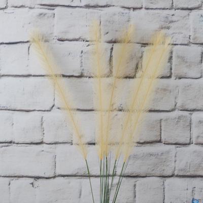 China Wedding artificial flower stem flower arrangements maomao grass feathery stipe home decoration foam flower stem for sale