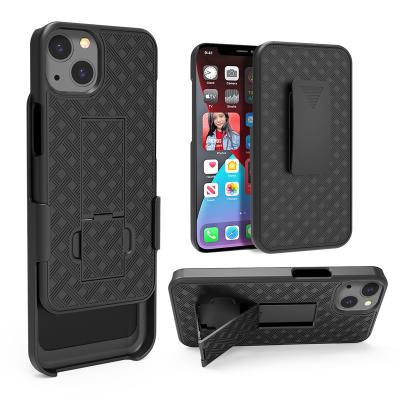 China Fashion Rugged Pattern Case Anti-fall Combo Combination Armor Phone Case For iphone 13 pro 11 12 Max Hard PC Back Cover for sale