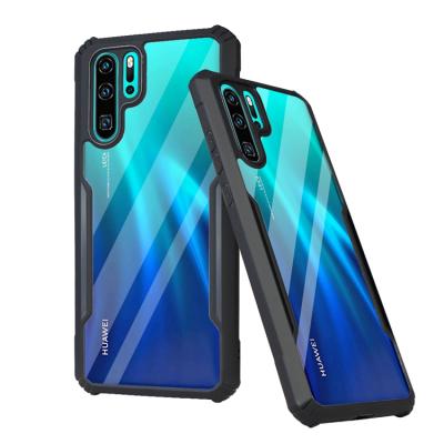 China Anti-drop For Huawei P30 Wholesale Hard PC Clear Phone Case For iPhone Cover for sale