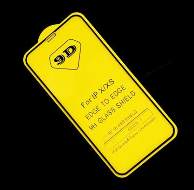 China Ultra Thin 9D Anti-fall Screen Protector For iPhone Screen Protector Tempered Glass for sale