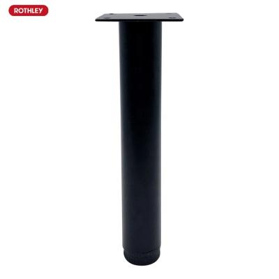 China Wholesale High Quality European Rothley Furniture Hardware Accessories Cast Iron Black Metal Cabinet Sofa Legs for sale