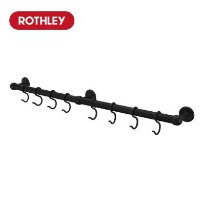 China ROTHLEY Viable Under Cabinet Utensil Rail For Pot Wall Kitchen Organizer S Hooks for sale