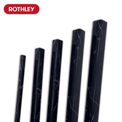 China Countertop Edge Profile ROTHLEY 90 Degree Angle Equal Profiles PVC For Decorative Corner Dark Marble for sale