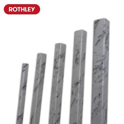 China Countertop Edge ROTHLEY Profile Angle 90 Degree Equal Profiles PVC For Protect Runway Edge Marking Marble for sale