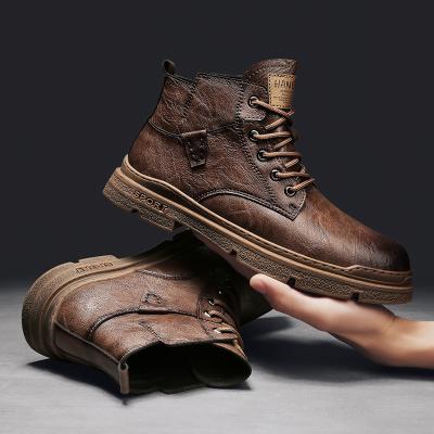 China 2021 quality trending unique flat stylish flat men's comfortable export casual shoes comfortable durable boots for sale